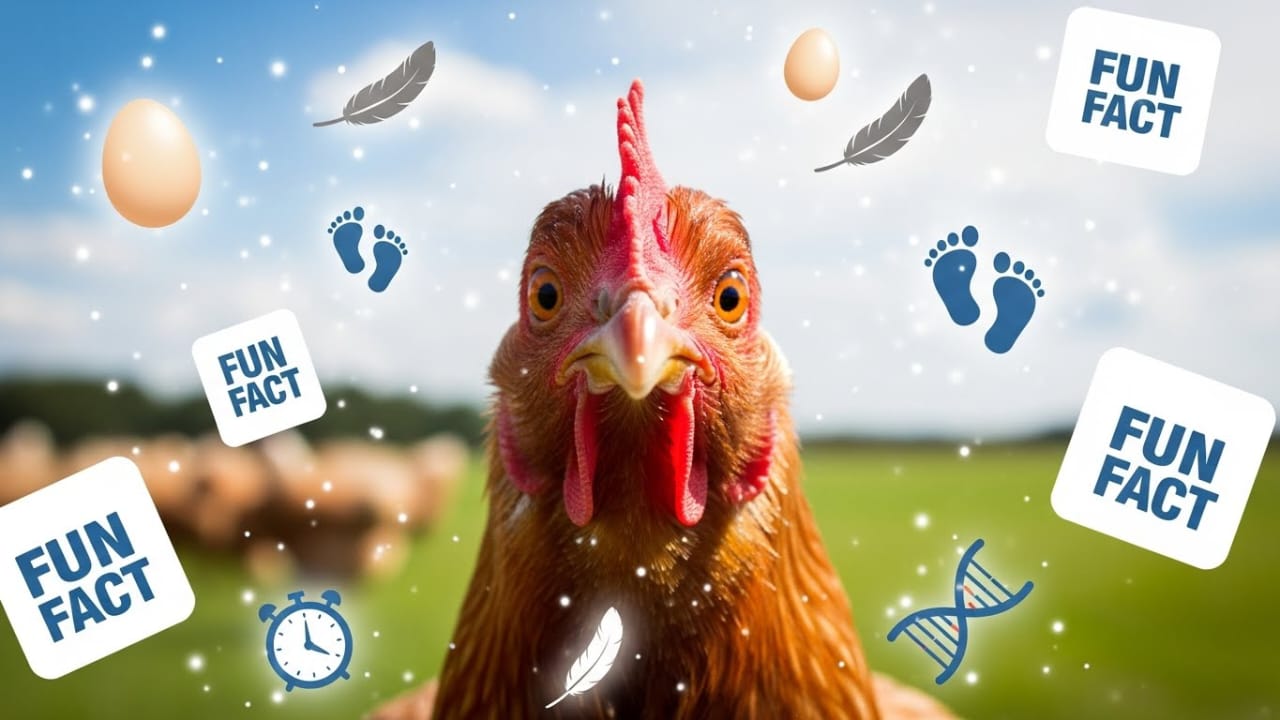 40 Facts about chickens that will blow your mind !