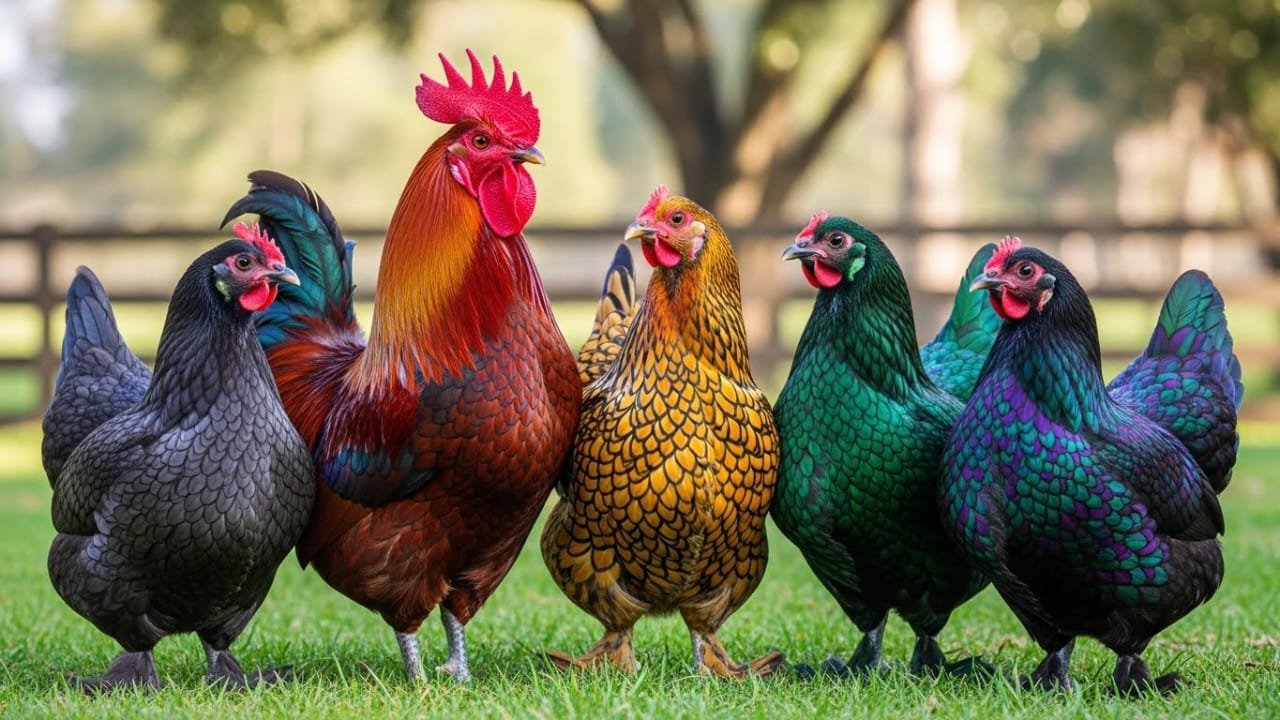 Unveiling the Beauty of Rainbow Chicken Breeds: A Colorful Guide to Unique Poultry